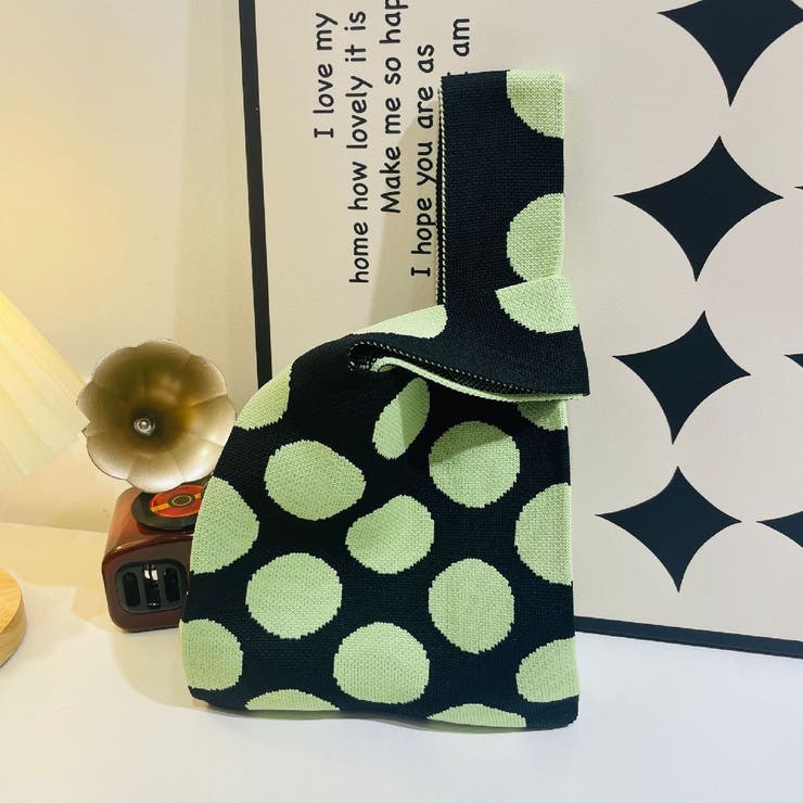 ニットバッグ ハンドバッグ トートバッグ | PlusNao | 詳細画像9 