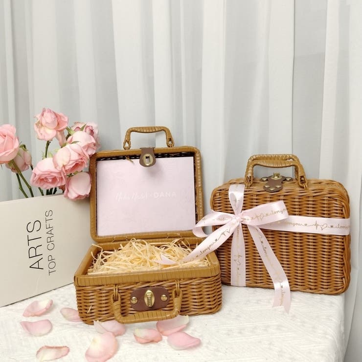 かごバッグ ハンドバッグ トランクバスケット | PlusNao | 詳細画像11 