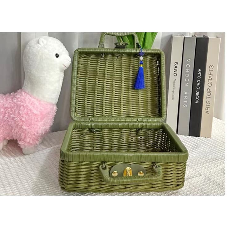 かごバッグ ハンドバッグ トランクバスケット | PlusNao | 詳細画像3 