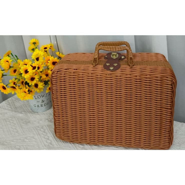 かごバッグ ハンドバッグ トランクバスケット | PlusNao | 詳細画像5 