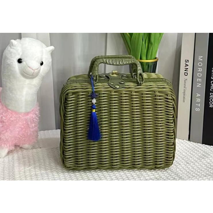 かごバッグ ハンドバッグ トランクバスケット | PlusNao | 詳細画像7 