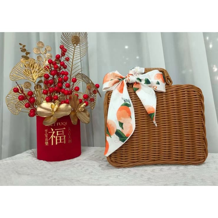 かごバッグ ハンドバッグ トランクバスケット | PlusNao | 詳細画像8 