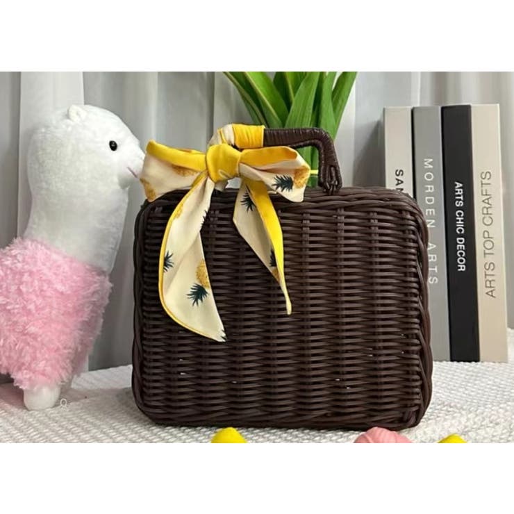 かごバッグ ハンドバッグ トランクバスケット | PlusNao | 詳細画像9 