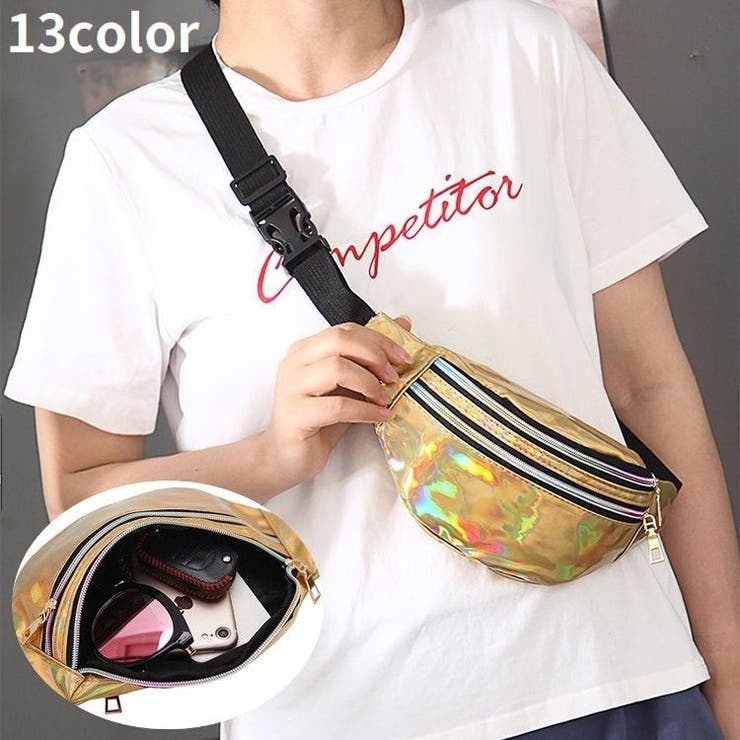 ウエストポーチ ボディバッグ ショルダーバッグ | PlusNao | 詳細画像1 