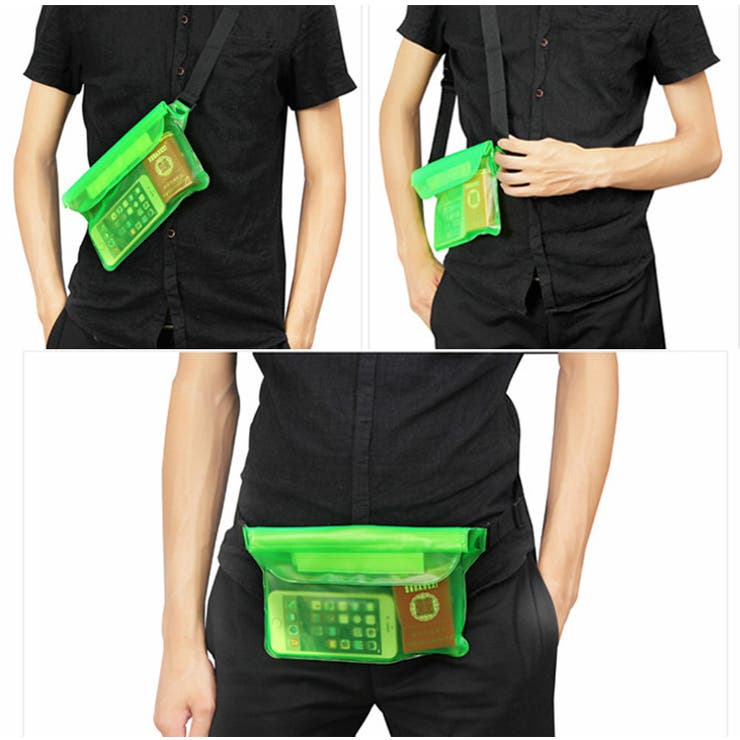 ボディバッグ 防水 クリア | PlusNao | 詳細画像2 