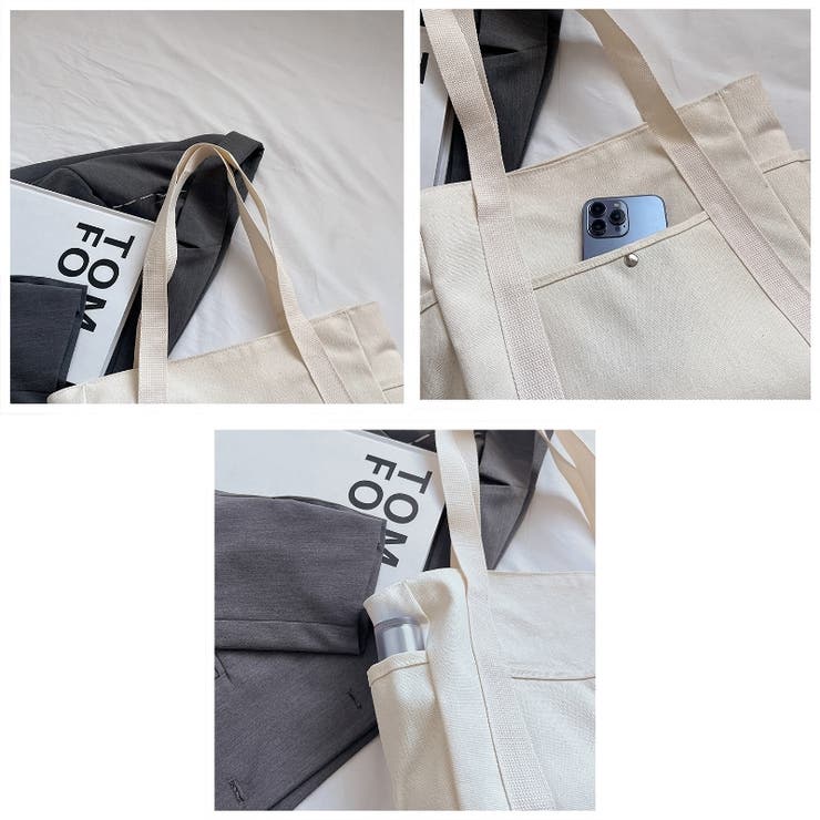 トートバッグ 肩掛け 鞄 | PlusNao | 詳細画像15 