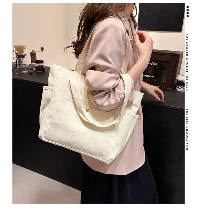 トートバッグ 肩掛け 鞄 | PlusNao | 詳細画像3 