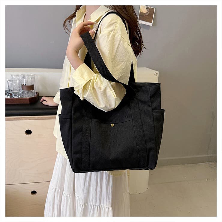 トートバッグ 肩掛け 鞄 | PlusNao | 詳細画像4 