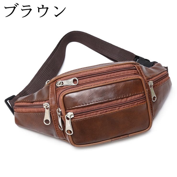 即購入不可【専用】COACH ウエスト ボディバッグ ブラウン保存袋付き ボディバッグ ウエストポーチ ウエストバッグ[品番：FQ000137809