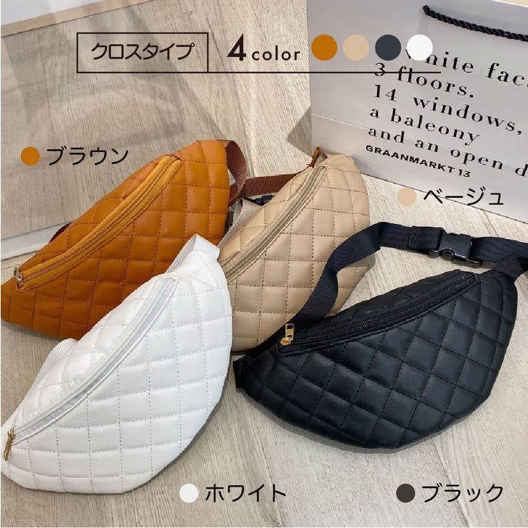 ボディバッグ ウエストポーチ ウエストバッグ | PlusNao | 詳細画像10 