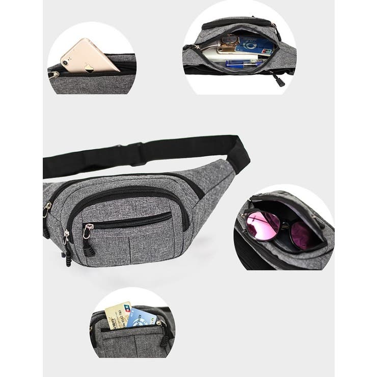 ボディバッグ ショルダーバッグ メンズ | PlusNao | 詳細画像7 