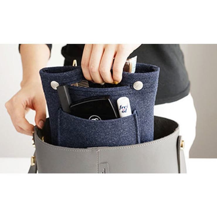 バッグインバッグ インナーバッグ フェルト | PlusNao | 詳細画像7 