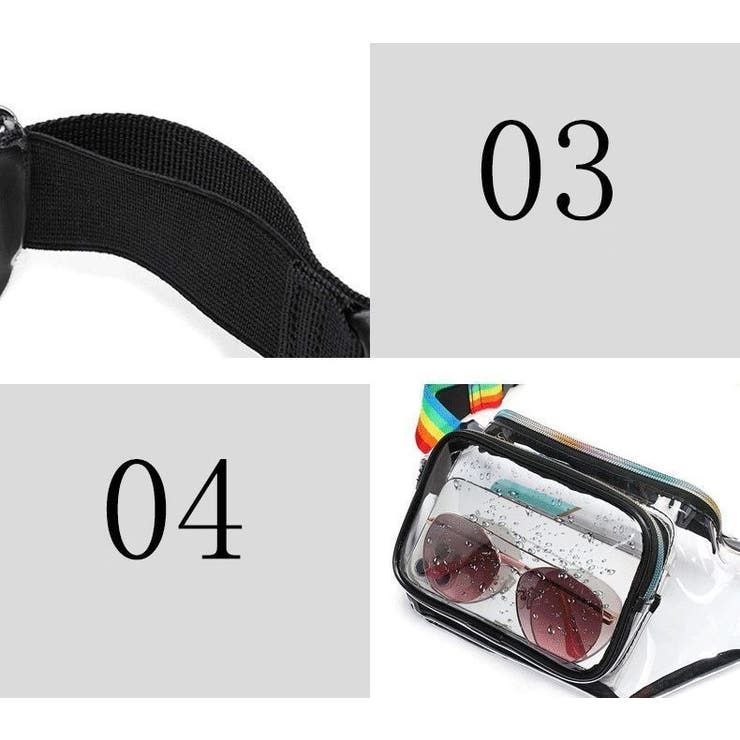 ウエストバッグ ウエストポーチ ボディバッグ | PlusNao | 詳細画像10 