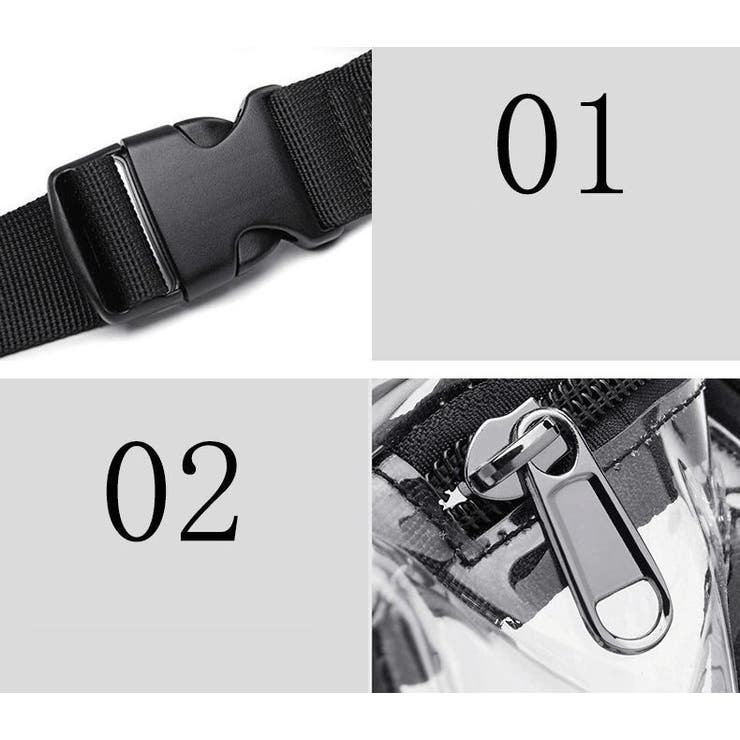 ウエストバッグ ウエストポーチ ボディバッグ | PlusNao | 詳細画像9 