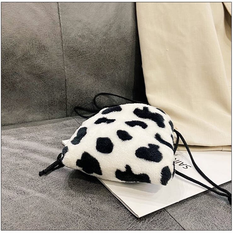 ミニショルダーバッグ 巾着 ボアバッグ | PlusNao | 詳細画像13 