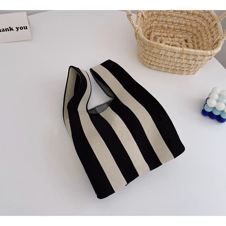 ニットバッグ ハンドバッグ 手持ちバッグ | PlusNao | 詳細画像11 