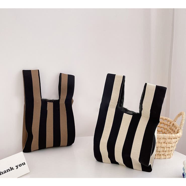 ニットバッグ ハンドバッグ 手持ちバッグ | PlusNao | 詳細画像4 