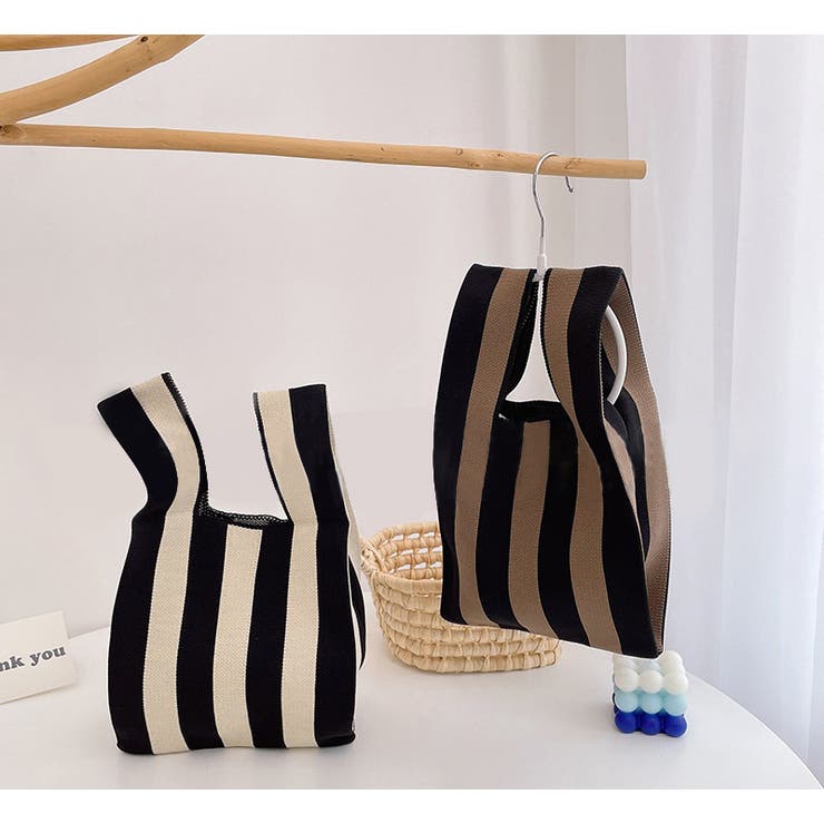 ニットバッグ ハンドバッグ 手持ちバッグ | PlusNao | 詳細画像8 