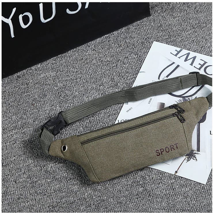 ボディバッグ ウエストポーチ 鞄 | PlusNao | 詳細画像10 