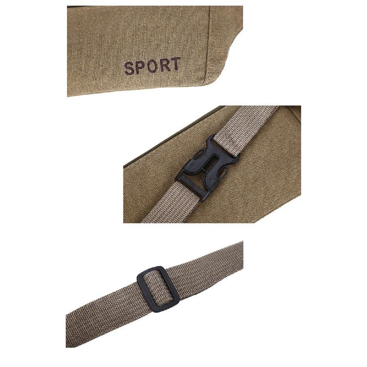 ボディバッグ ウエストポーチ 鞄 | PlusNao | 詳細画像18 