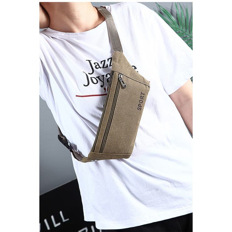 ボディバッグ ウエストポーチ 鞄 | PlusNao | 詳細画像2 