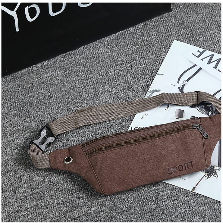 ボディバッグ ウエストポーチ 鞄 | PlusNao | 詳細画像9 