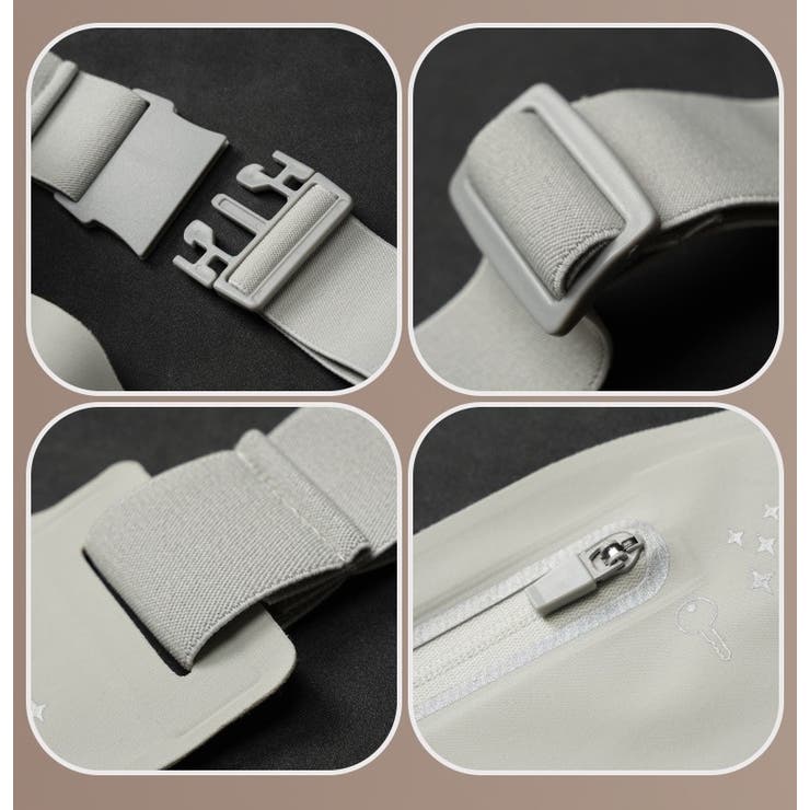 ランニングポーチ ウエストポーチ ボディバッグ | PlusNao | 詳細画像16 