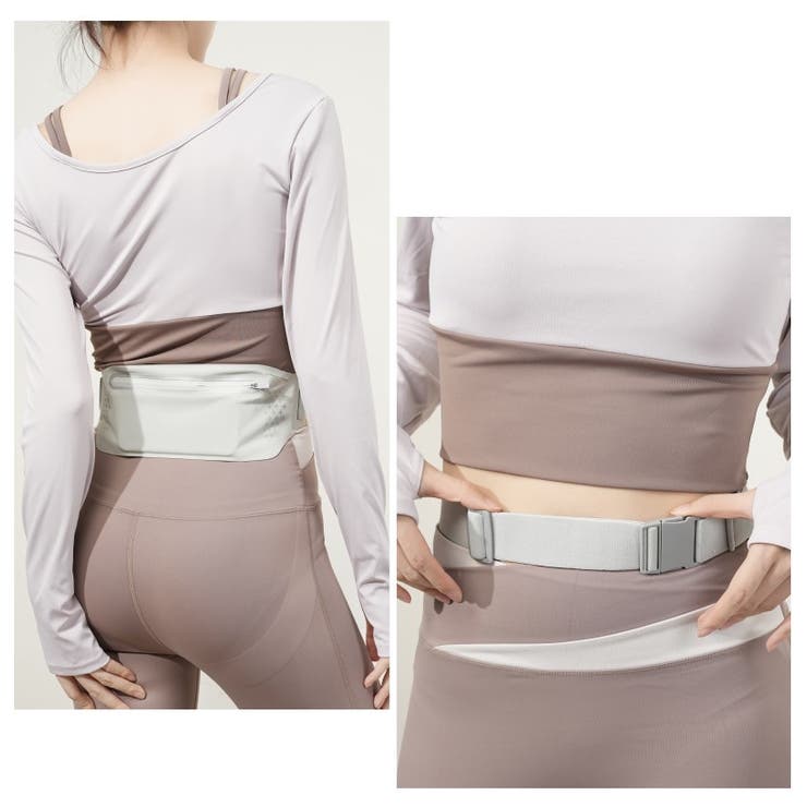 ランニングポーチ ウエストポーチ ボディバッグ | PlusNao | 詳細画像4 