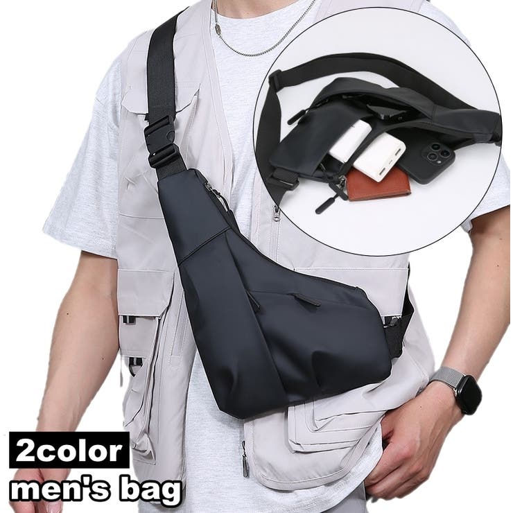 ボディバッグ メンズ バッグ | PlusNao | 詳細画像1 