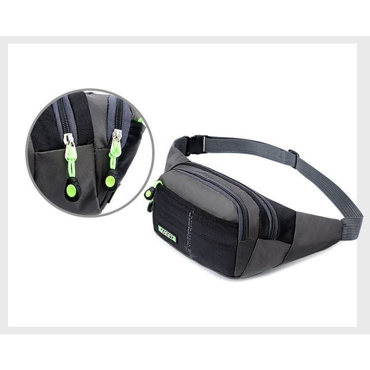 ウエストポーチ ボディバッグ ウエストバッグ | PlusNao | 詳細画像6 