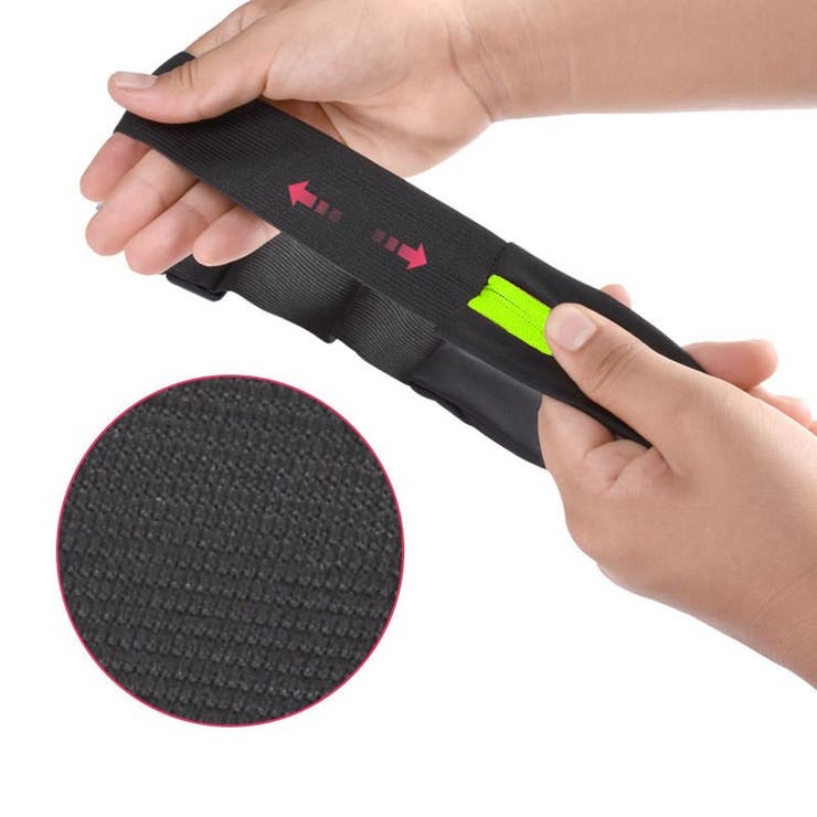 ランニングポーチ ウエストポーチ ユニセックス | PlusNao | 詳細画像10 