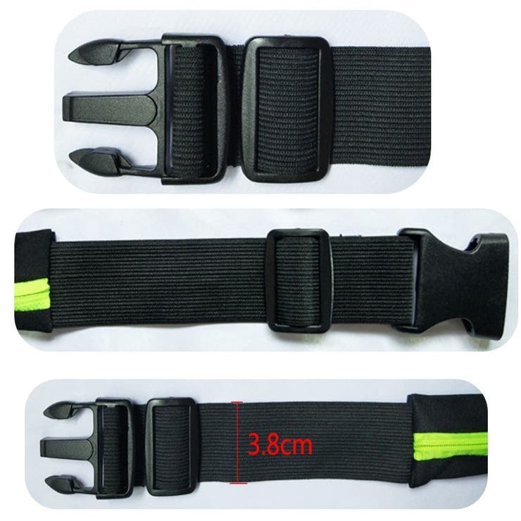 ランニングポーチ ウエストポーチ ユニセックス | PlusNao | 詳細画像11 