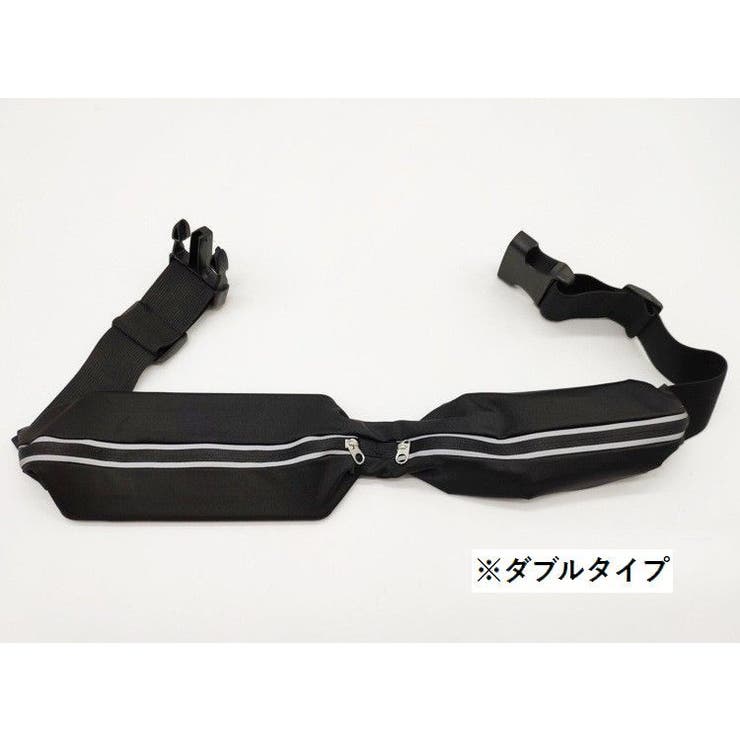 ランニングポーチ ウエストポーチ ユニセックス | PlusNao | 詳細画像5 