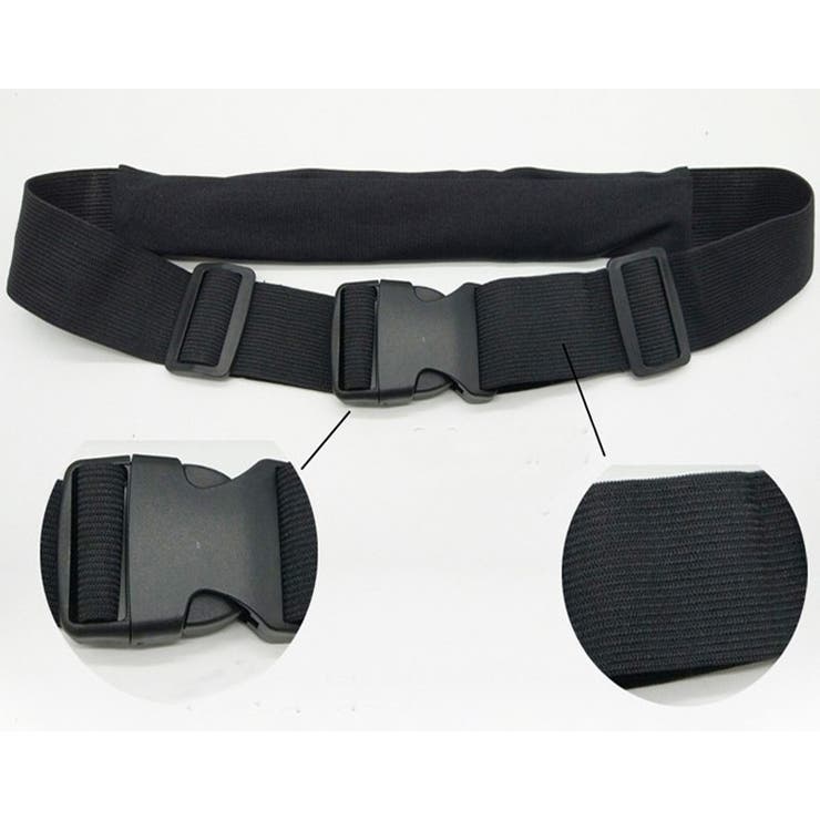 ランニングポーチ ウエストポーチ ユニセックス | PlusNao | 詳細画像9 