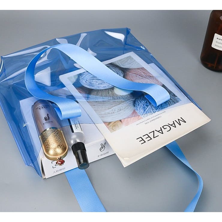 クリアバッグ トートバッグ 肩掛け | PlusNao | 詳細画像5 