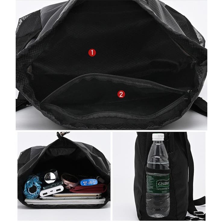 ナップサック リュック レディース | PlusNao | 詳細画像13 