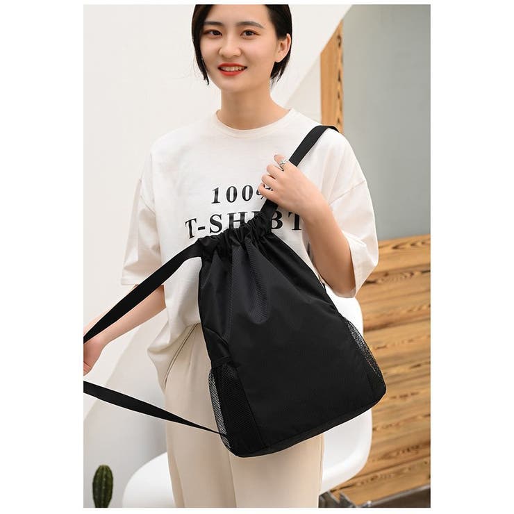 ナップサック リュック レディース | PlusNao | 詳細画像3 