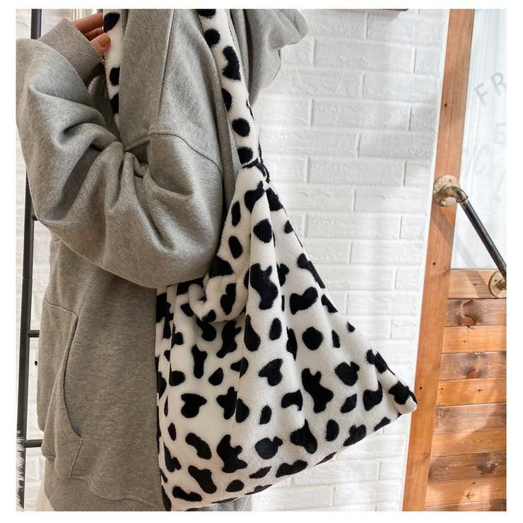 ショルダーバッグ レディース フリース | PlusNao | 詳細画像4 