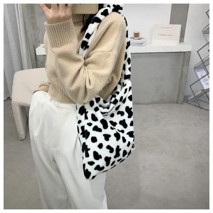 ショルダーバッグ レディース フリース | PlusNao | 詳細画像9 