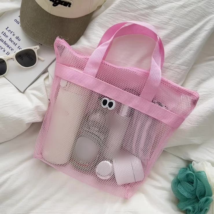 メッシュバッグ スパバッグ ビーチバッグ | PlusNao | 詳細画像5 