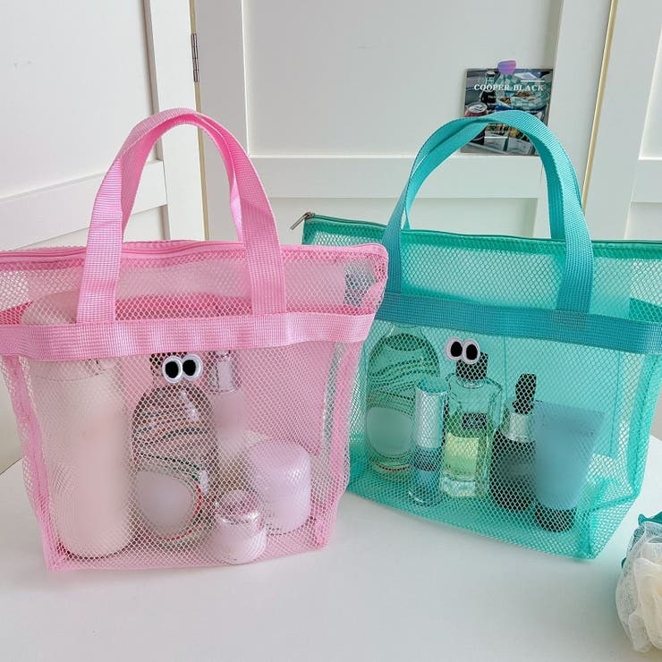 メッシュバッグ スパバッグ ビーチバッグ | PlusNao | 詳細画像6 