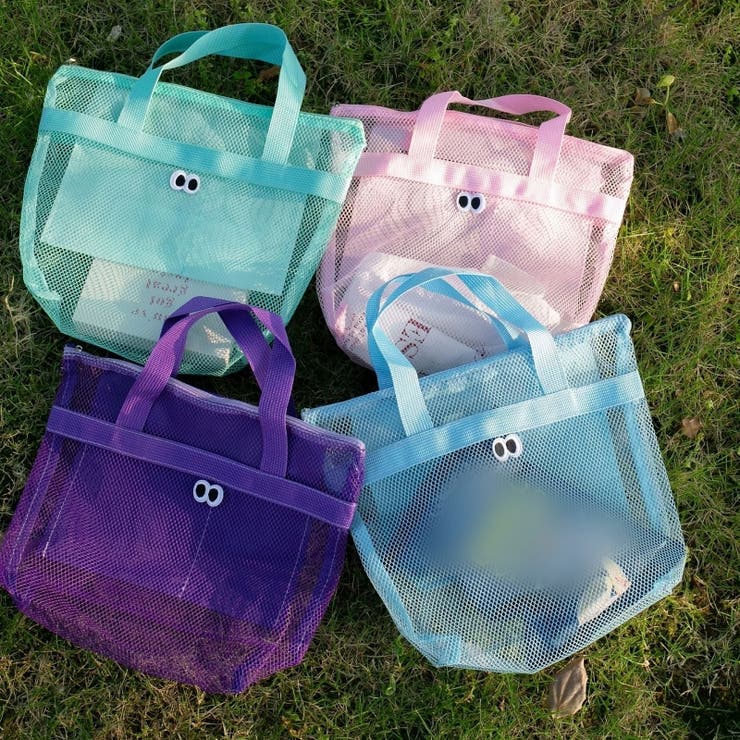 メッシュバッグ スパバッグ ビーチバッグ | PlusNao | 詳細画像8 