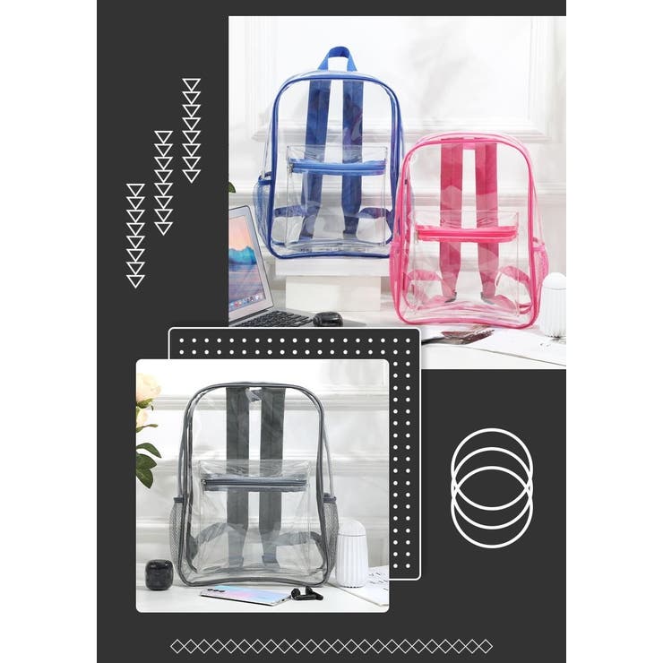 リュックサック クリアリュック リュック | PlusNao | 詳細画像5 