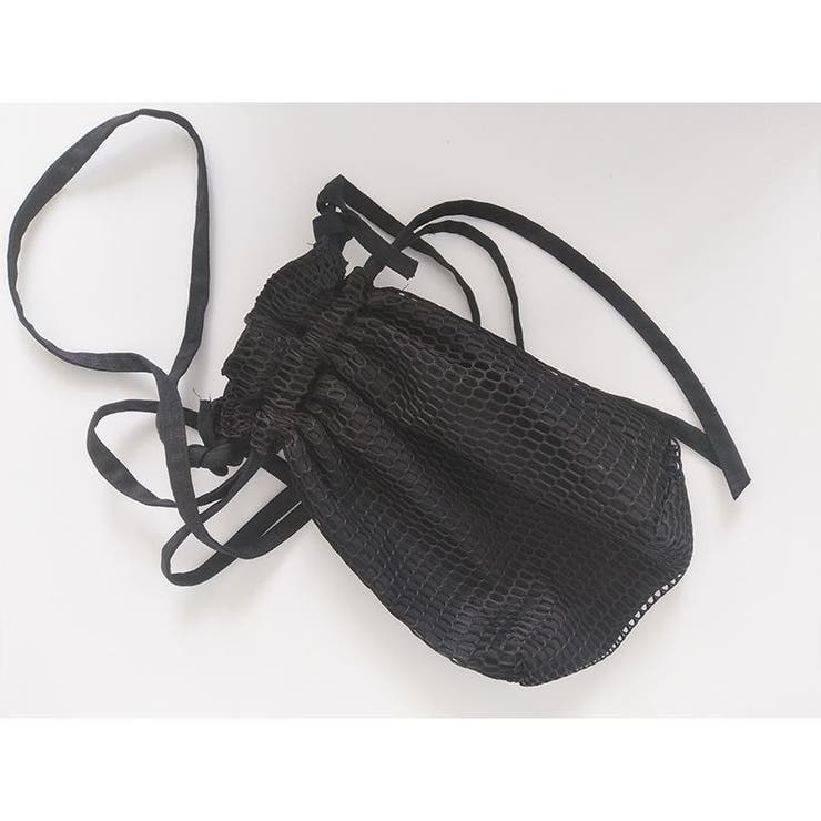 ショルダーバッグ 巾着バッグ メッシュバッグ | PlusNao | 詳細画像9 