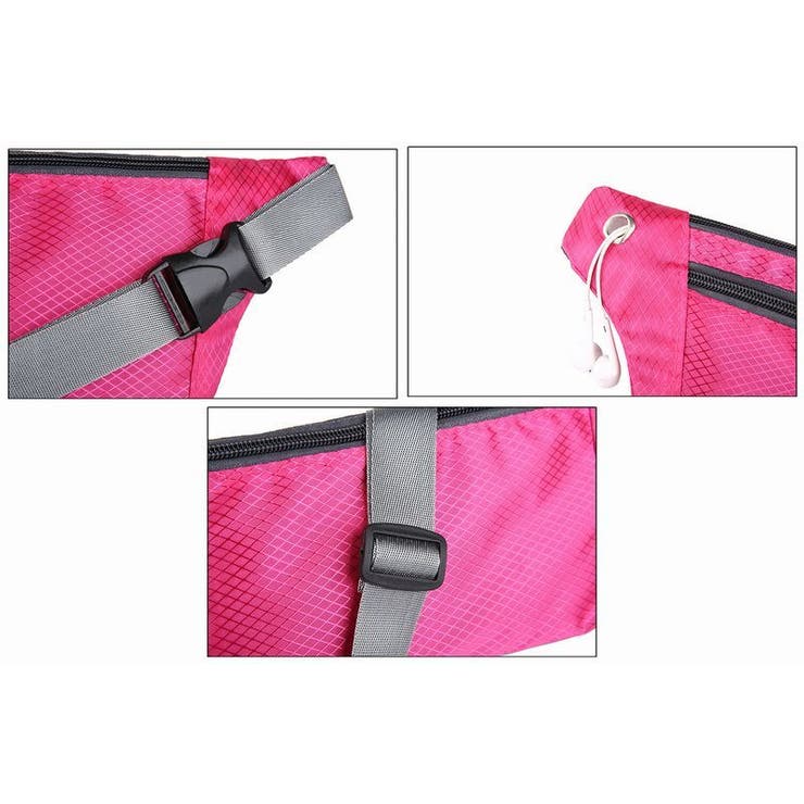 ランニングポーチ ウエストポーチ ウエストバッグ | PlusNao | 詳細画像14 