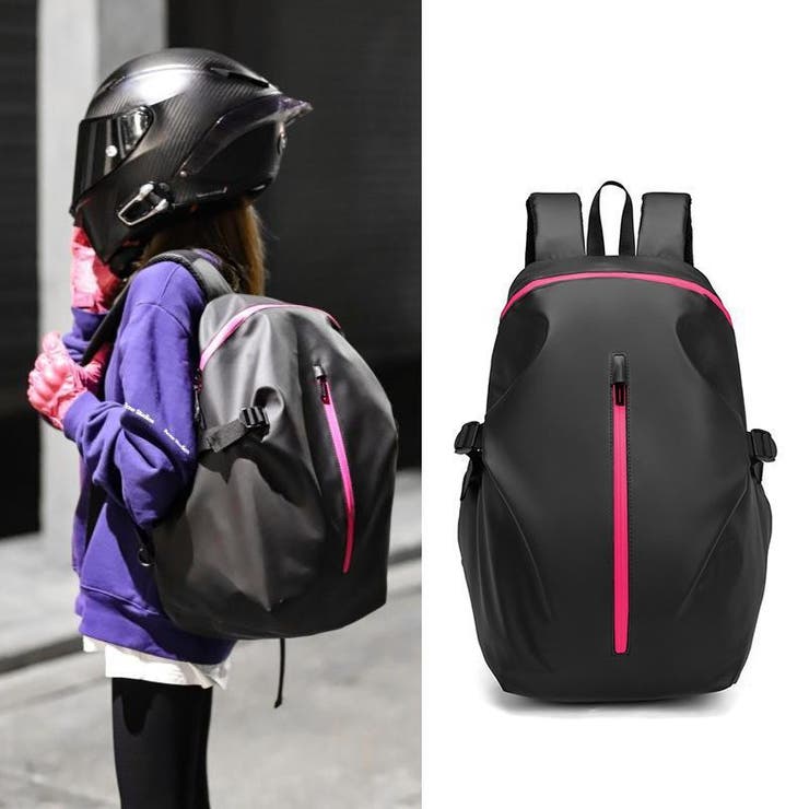 ヘルメットバック バイク用 リュック[品番：FQ000175191