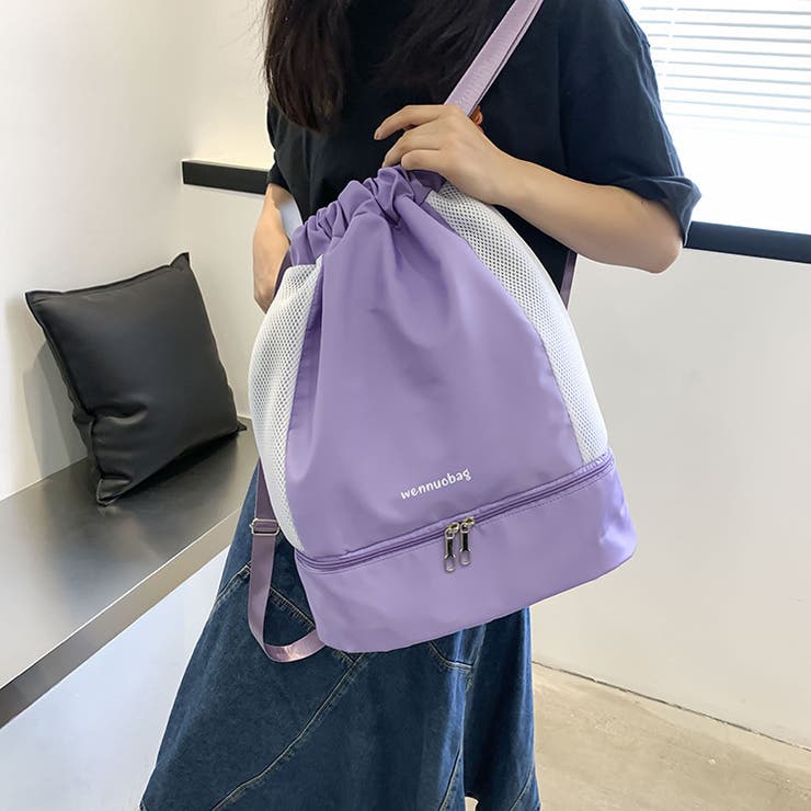 ジムサック 大容量 フィットネスバック | PlusNao | 詳細画像12 