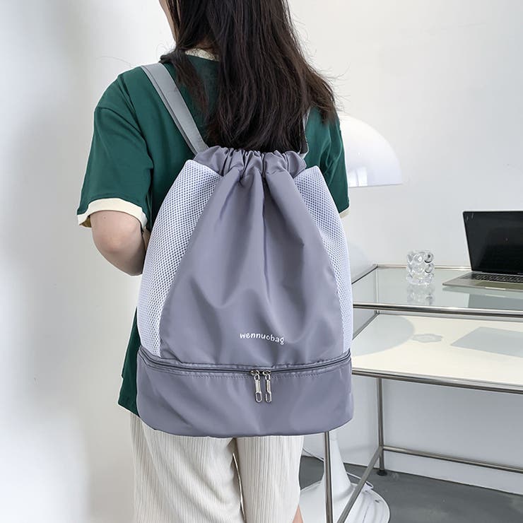 ジムサック 大容量 フィットネスバック | PlusNao | 詳細画像8 