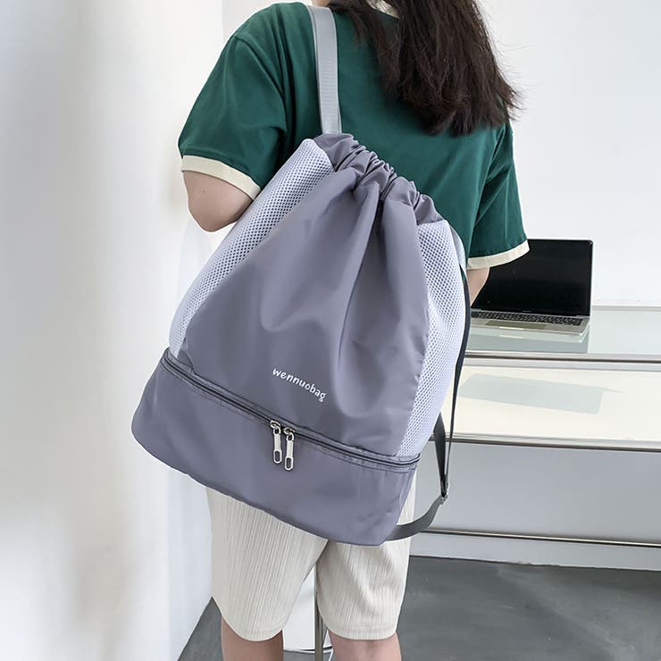 ジムサック 大容量 フィットネスバック | PlusNao | 詳細画像9 