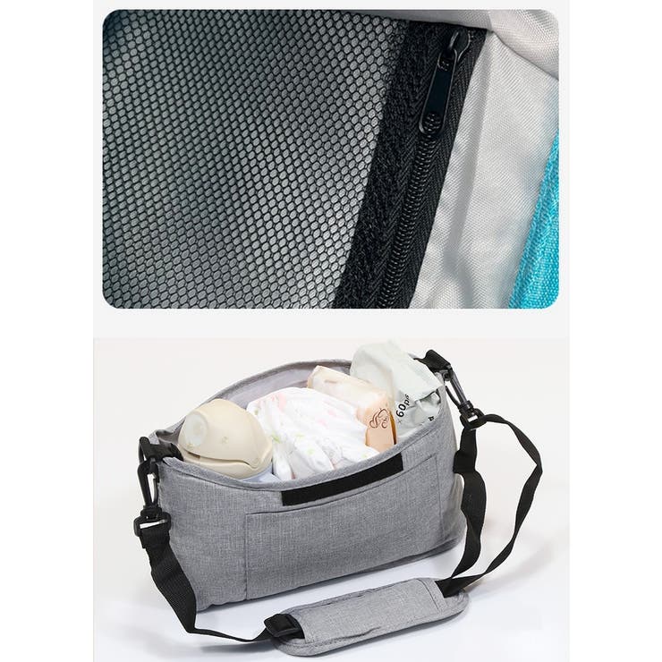 ベビーカーバッグ 2WAYバッグ ショルダーバッグ | PlusNao | 詳細画像9 